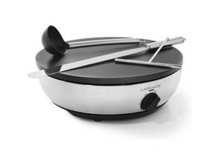 LAGRANGE Crêpière Pro® Plaque fonte émaillée Accessoires Inox 3000W 209001