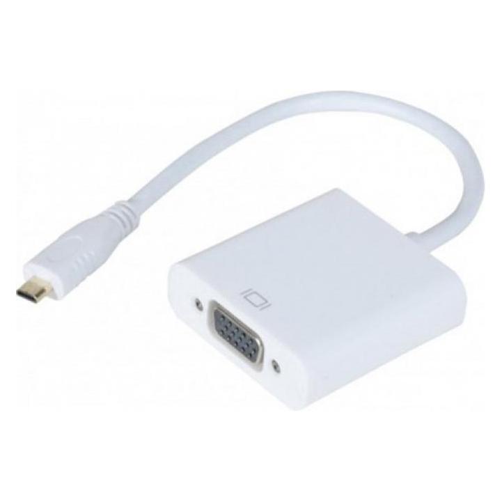 Tecline Adapter Micro-HDMI Stecker an VGA Buchse Adapter für die Verwendung eines VGA Monitor über eine Micr (VGA) (127851)