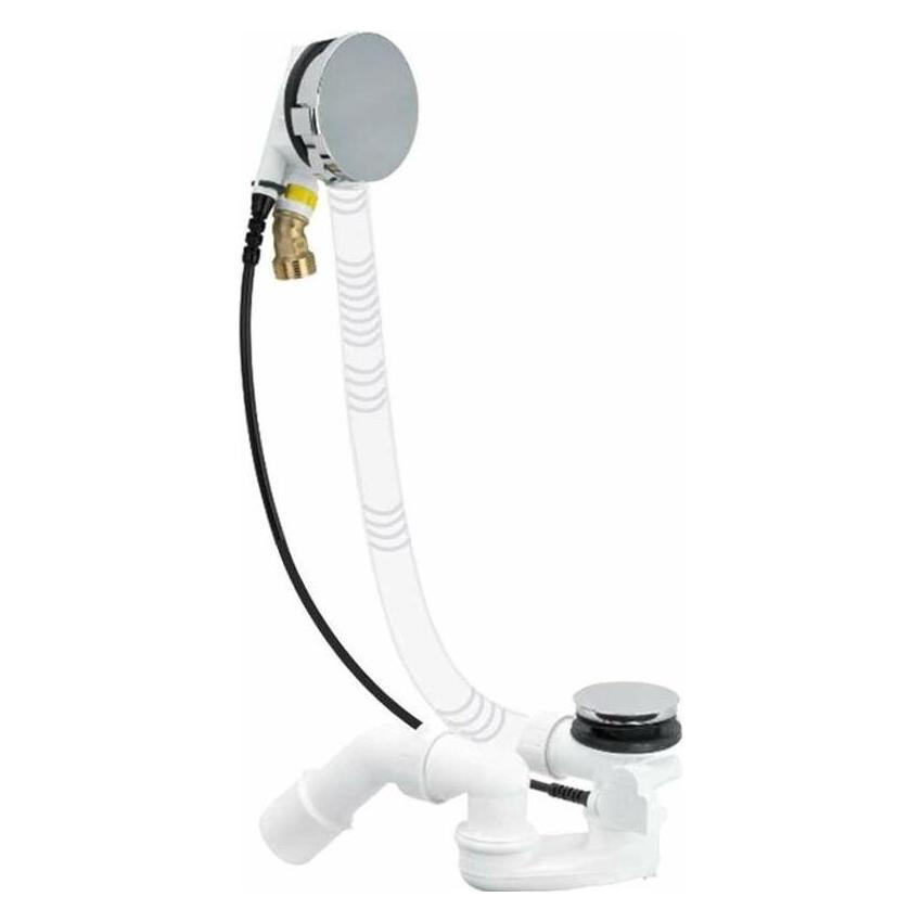Villeroy & Boch Accessori Scarico/troppopieno e bocca di erogazione, 200 x 465 x 130 mm (Ablaufgarnitur, Überlaufgarnitur) (U90960361)
