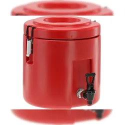 TRIZERATOP Thermobehälter, Speisewärmer für Essen 9L mit Ablasshahn