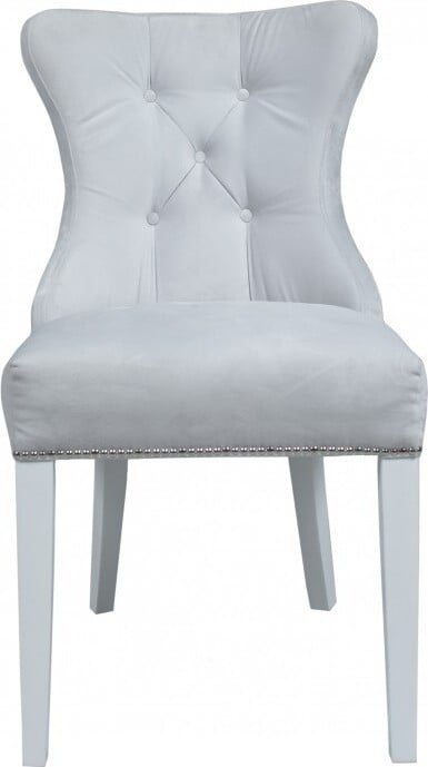 Set van 2 Chesterfield Design Stoelen met Textiel Bekleding
