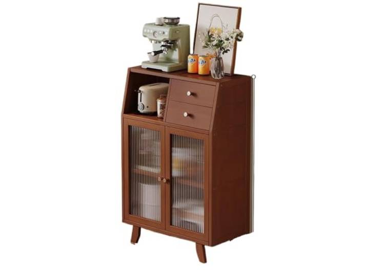 WLH Alexanders Aufbewahrungsschrank mit Schranktüren und Schubladen Sideboard, Buffetschrank, Vitrine for den Wohnzimmereingang