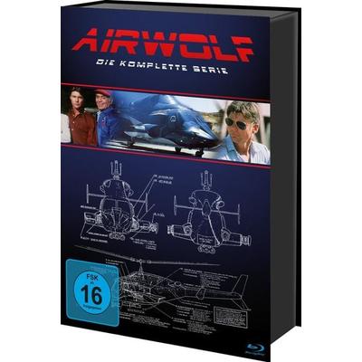Airwolf - Die komplette Serie (Keepcase) [18 BRs], Blu-ray