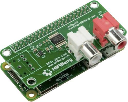 HiFiBerry DAC+ Zero Raspberry Pi Soundkarte Passend für (Entwicklungskits): Raspberry Pi Zero