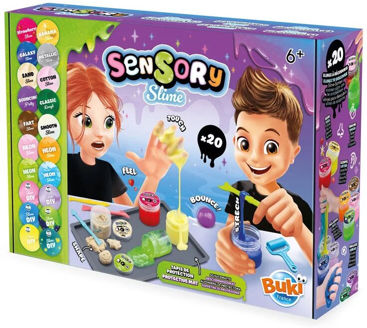 Buki France Expériences sensorielles : Sensory Slime - Buki