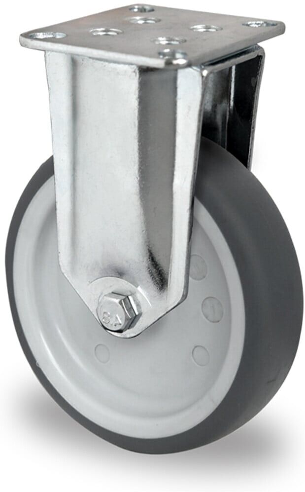 CASCOO Bockrolle ø 100 mm Serie P2T2 Gleitlager (FAPE5C0100P2T2P0N)