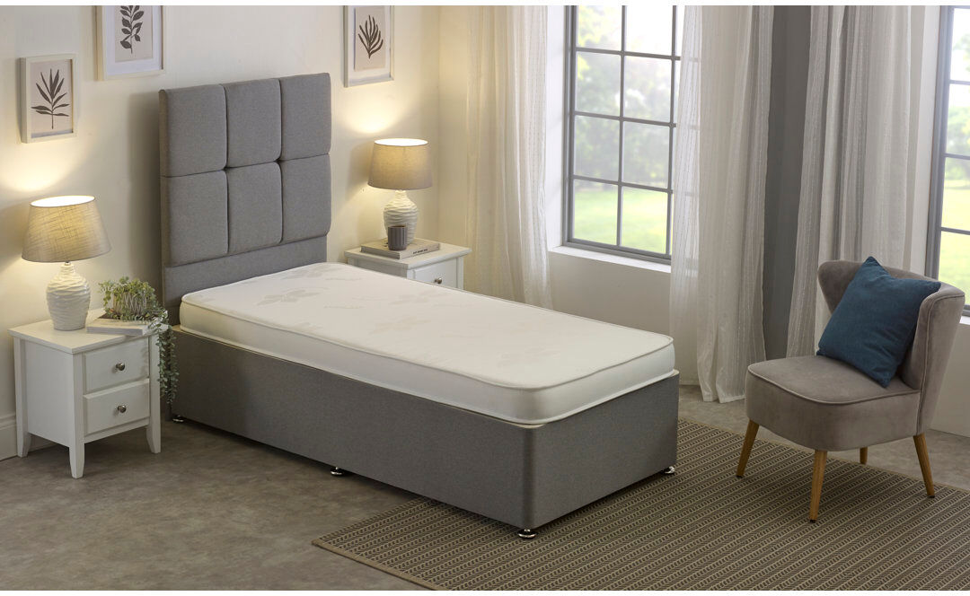 White Noise Deep Orthopaedic Reflex Natural Foam Mattress Small Single (2'6)