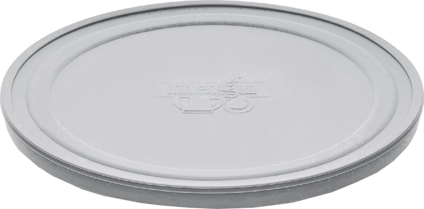 Magu siliconen deksel grijs, diameter 16 cm