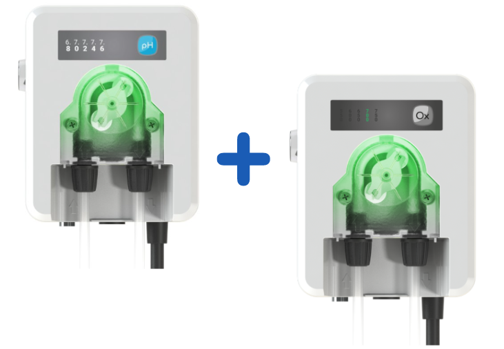 Pack pompes doseuses CCEI Phileo VP + Oxeo VP (pH + Rx)