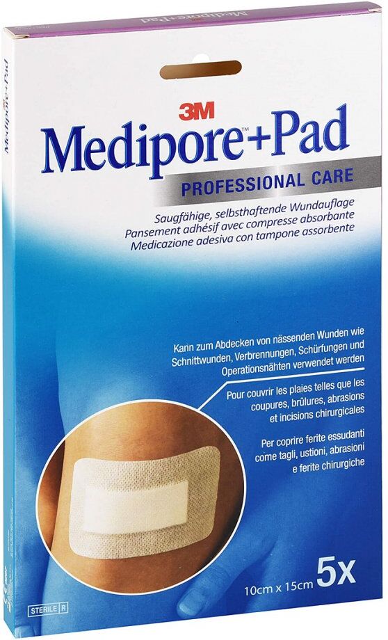 Medipore + Pad 3m 10x15cm 3569np Pflaster