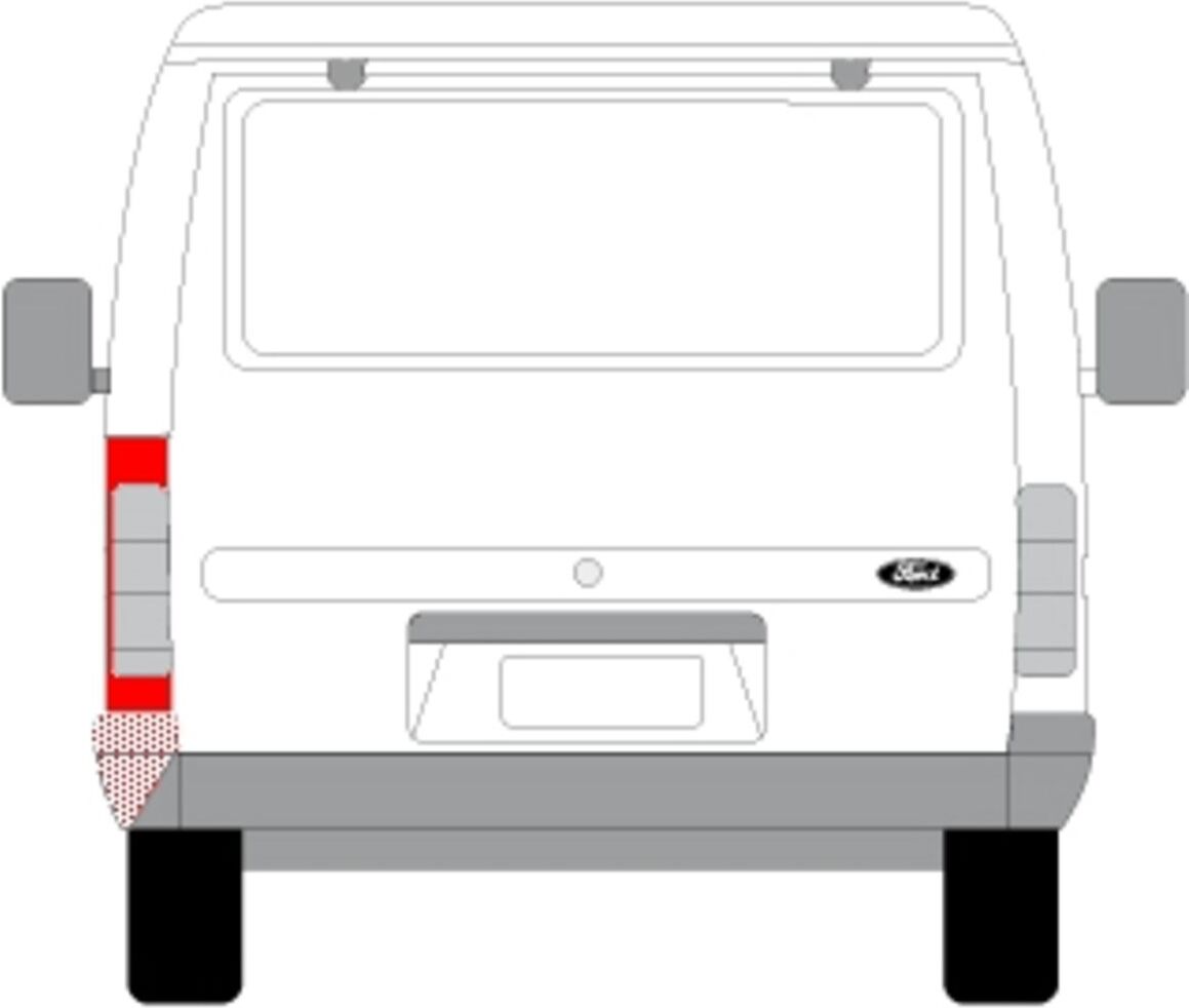 Heckwand BLIC 6503-06-2515673P, Links