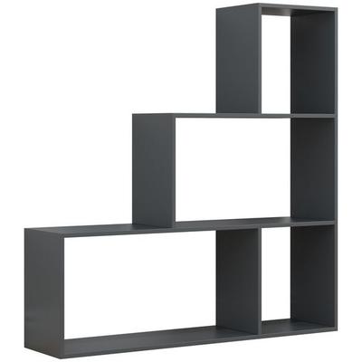 Holz Regal Raumteiler Standregal Bücher Dubila M