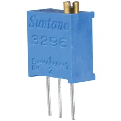 64W-500K - Präzisionspotentiometer, 25 Gänge, stehend, 500 kOhm
