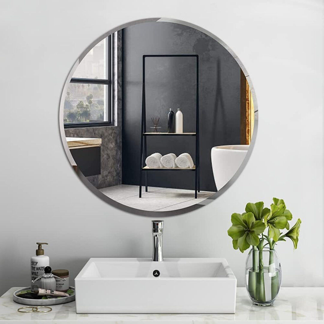 17 Stories Laytan Vanity Mirror 40cm H X 40cm W X 3cm D