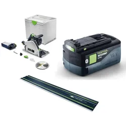 Festool Akku-Tauchsäge TSC 55 KSEB-Basic +Akkupack BP 18 Li 5,0+Führungsschiene