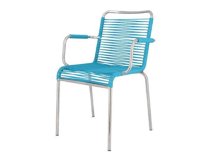 Fiam - Mya Spaghetti Outdoor Stuhl, petrol