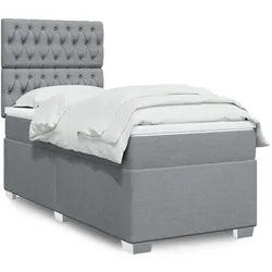 vidaXL, Boxspringbett, Cheryl (Knopfheftung Design) (140 x 200 cm)