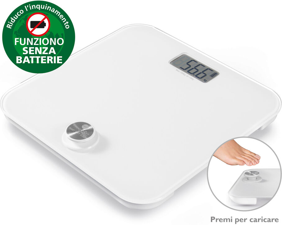Bilancia pesapersone MACOM 869 SMART BODY SCALE ricaricabile