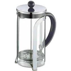Cilio Tee- u. Kaffeebereiter 1 Ltr. H 22 cm, Kaffeebereiter, Silber