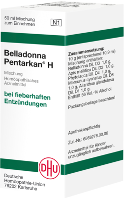 DHU-Arzneimittel GmbH & Co. KG BELLADONNA PENTARKAN H Mischung 50 ml 02501054