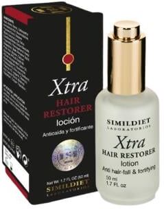 Simildiet xtra hair restorer locion anticaida cabello 50ml.