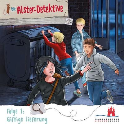 Die Alster-Detektive - Folge 1 Giftige Lieferung - Katrin Wiegand,Kai Schwind, Audio, 9783947966486