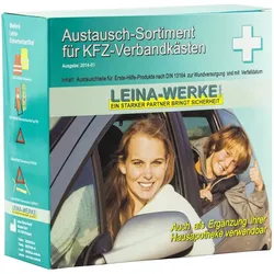 Austausch-Sortiment für KFZ Verbandskasten nach DIN 13164 und 13167