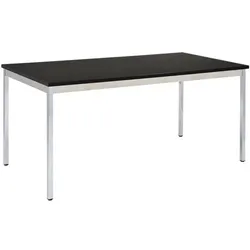 SODEMATUB Rechtecktisch 120x80 cm schwarz, 120x74 cm