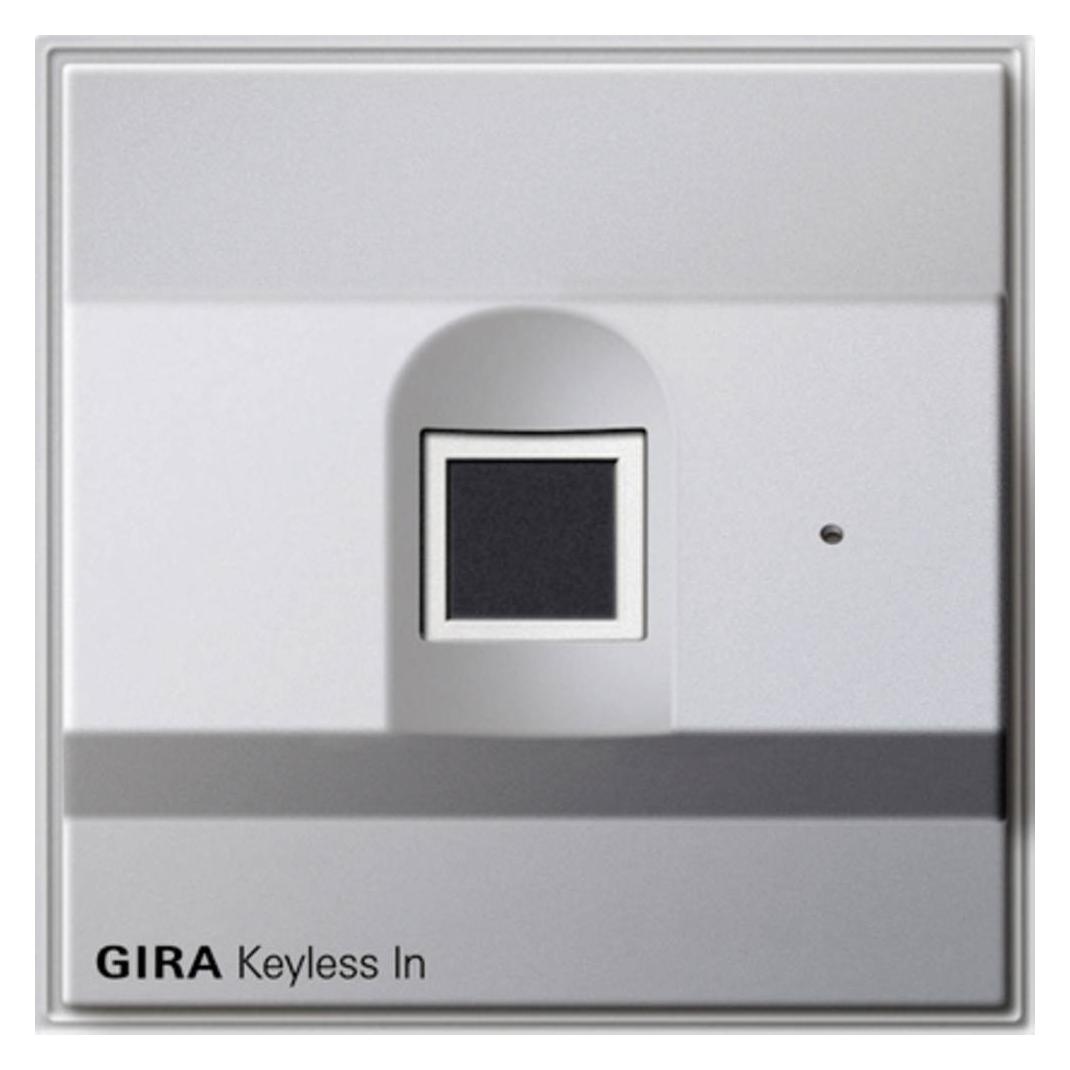 Gira Keyless In Fingerprint-Leseeinheit TX 44 F Alu (Fingerabdruck) (261765)