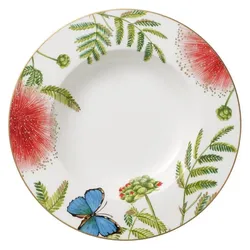 Villeroy & Boch Suppenteller Amazonia Anmut, Teller, Weiss
