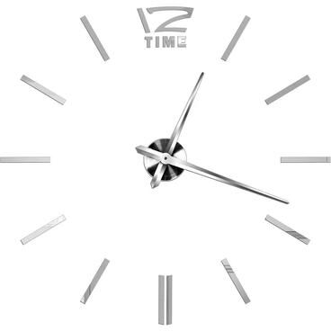 Uplift Picks Large DIY 3D Wall Clock Modern Acrylic Mirror Decor Clock 11 3d 51 Inch (130cm)