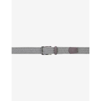 Ledergürtel BRAX "Style HERRENGÜRTEL", Herren, Gr. 95, grau, Gürtel Ledergürtel