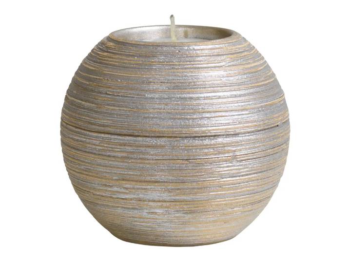 Teelichthalter Cream, Johann Jakob, silber, Keramik