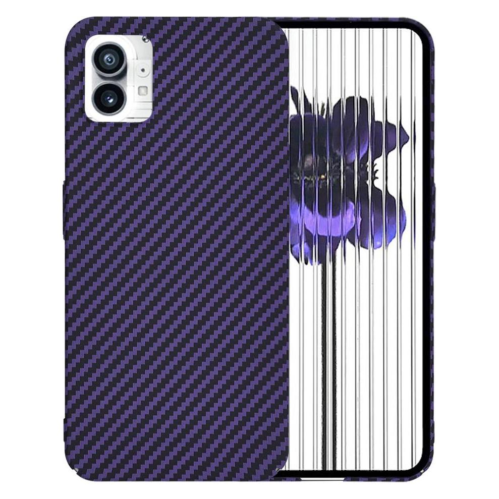 Techsuit - Carbonite FiberShell - Nothing Phone (1) - Purple (Nothing Phone (1)) (56359277)
