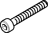 Dornbracht Zyl.-Schraube M 3 x 22 09303017290 roh