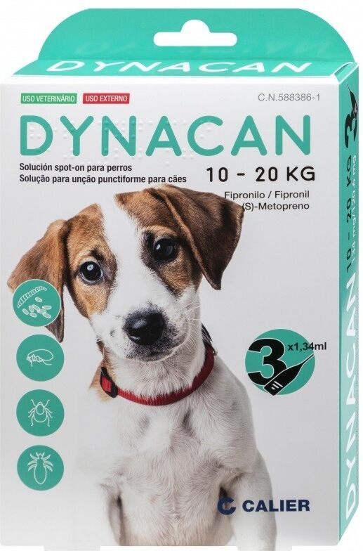 Calier Dynacan Perro Pipetas Antiparasitarias