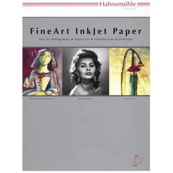 Hahnemühle Photo Rag A 3 188 g, 25 Blatt (188 g/m2, A3, 25 Stk.), Fotopapier, Weiss
