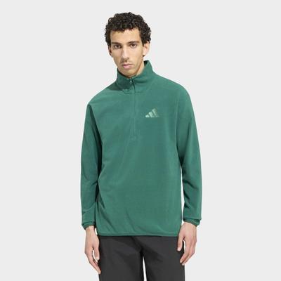 Rollkragenshirt ADIDAS TERREX "MT ESS HZ FL", Herren, Gr. S, grün (collegiate grün), Obermaterial: 100% Polyester, Shirts