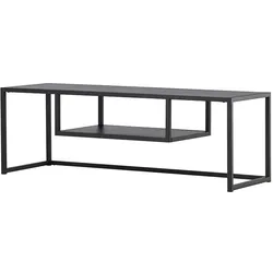 Ebuy24 Riverside TV Tisch 1 Regal schwarz.