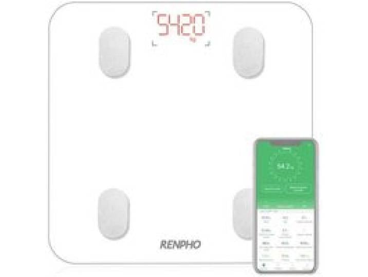 Pèse Personne Impédancemètre RENPHO Balance Connecté Pèse-Personne Bluetooth Impedancemetre avec 13 Données Corporelles