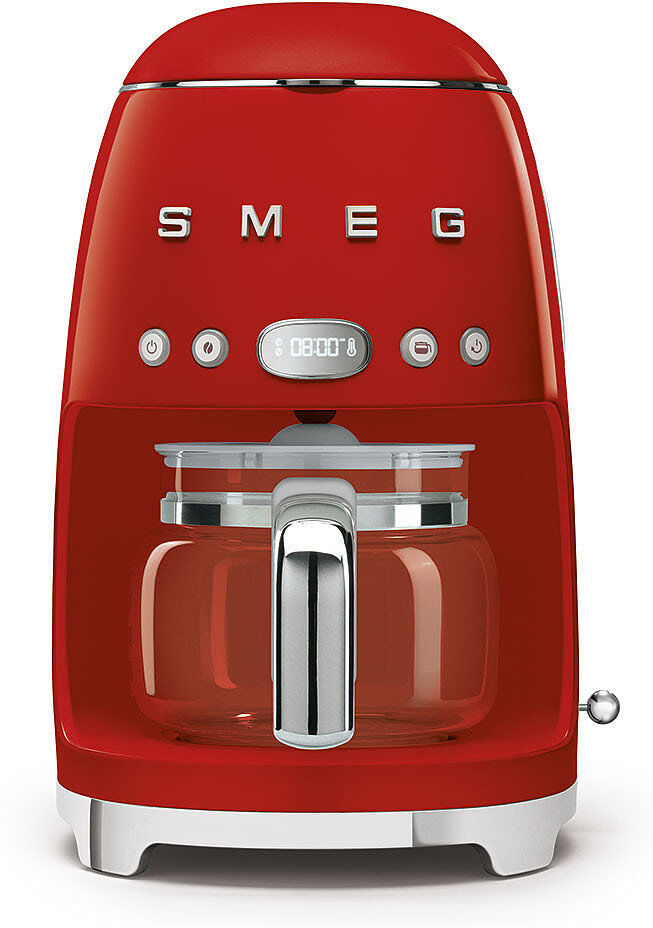 Smeg DCF02 50s Style Retro Drip Filter Coffee Machine Red