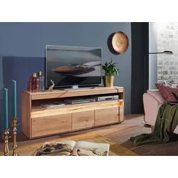 TV-Lowboard Missouri Holz Braun Wildeiche