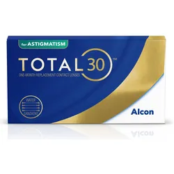 Total 30, Kontaktlinsen, for Astigmatism (keine Korrektur, Monatslinse, 6 Stk., Torisch)