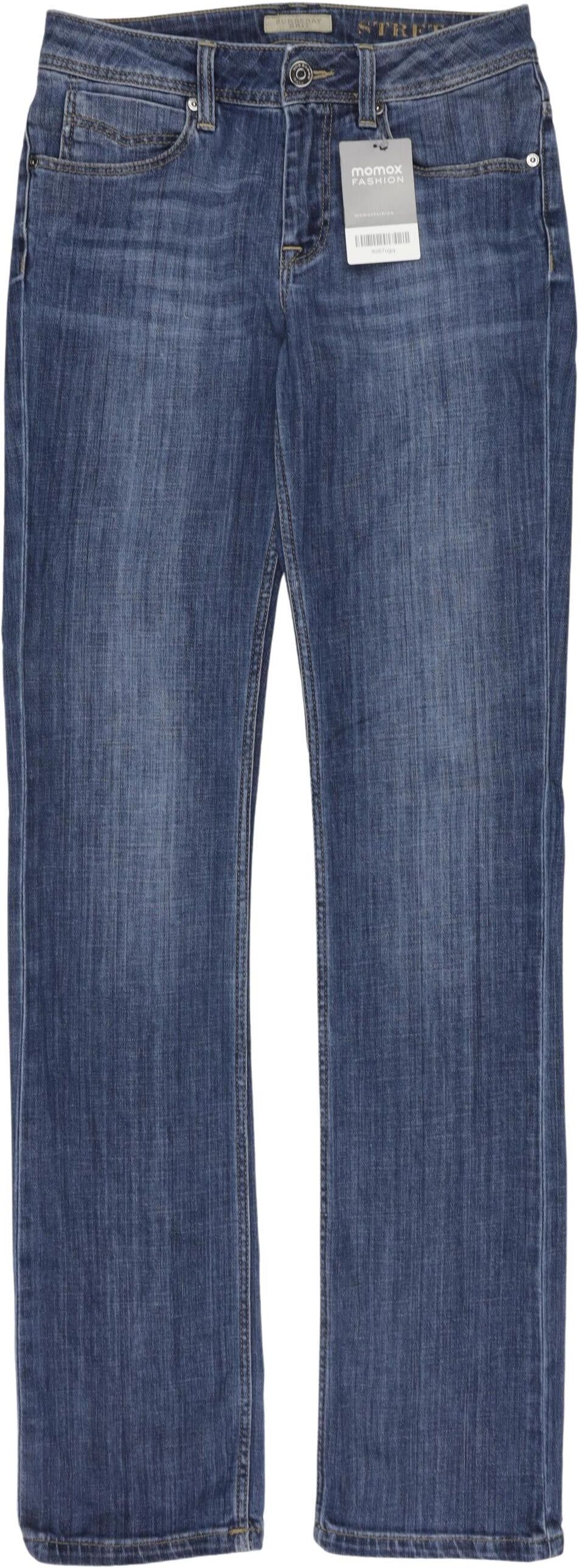 Burberry Damen Jeans, Blau, Gr. W26, Baumwolle / Elasthan - Second Hand