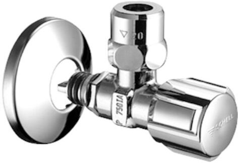 Schell Quick Eckregulierventil 053040699 Stecktechnik, mit Regulierfunktion, verchromt