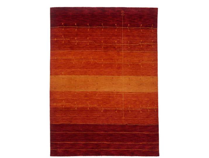 Cazaris Orientteppich, Terracotta, Textil, Streifen, rechteckig, 120x180 cm, Care & Fair, AZO-frei, Teppiche & Böden, Teppich, Orientteppiche