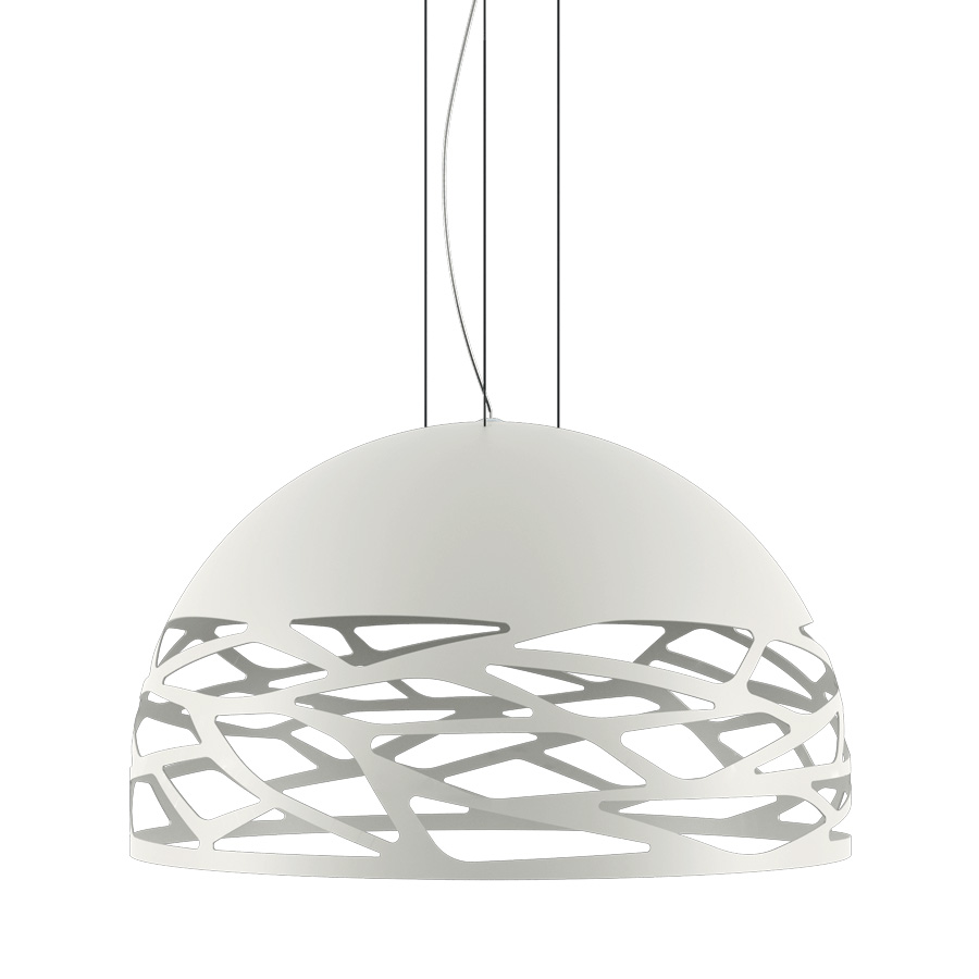 Lodes Pendelleuchte KELLY DOME 60cm weiß 14127 1000 8057501001922
