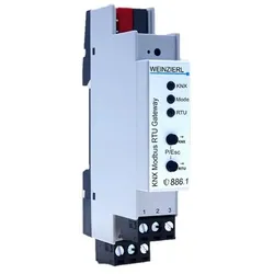 WEINZIERL Modbus RTU Gateway KNX 886.1 secure für RS-485 busversorgt