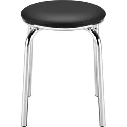 Stapelhocker in Schwarz