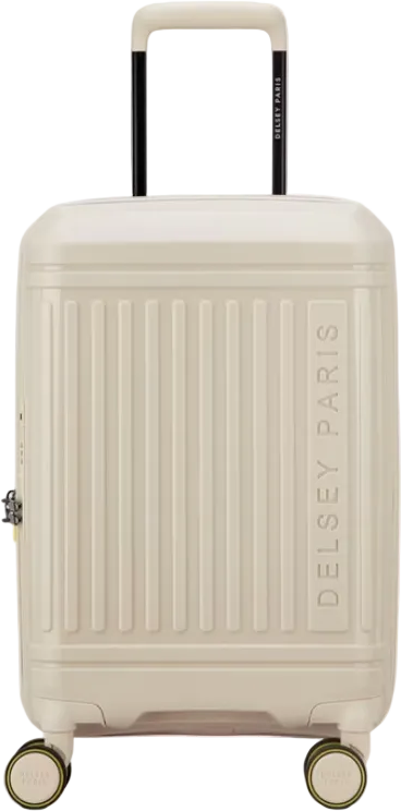Delsey Lutece 55cm 4-Wheel Expandable Cabin Case - Beige